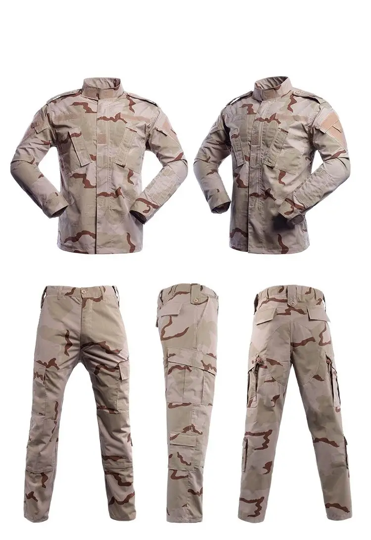 Man Suit Desert Camouflage ACU Military Uiforms Military Man