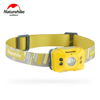 Naturehike наружный Ультра-яркий головной светильник светодиодный головной фонарь индукционный водонепроницаемый переключатель светильник на открытом воздухе походный NH17G025-D - Цвет: Yellow