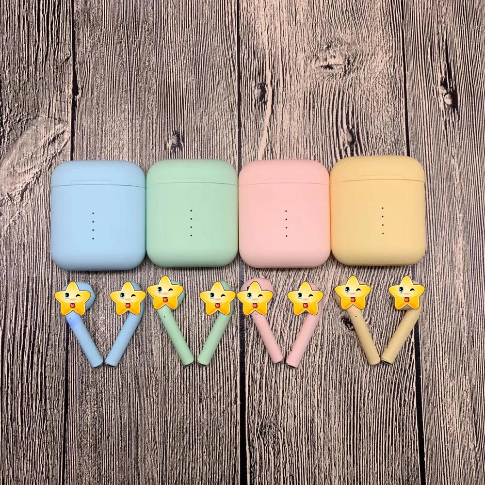 Macaron Inpods 12 i12 Tws наушники i7s i9s i11 беспроводные Bluetooth гарнитура для Iphone Android|Наушники
