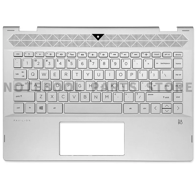 new original lcd back cover gold l22289 001silver l22250 001 for hp pavilion x360 14 cd tpn w131 thick screen 6 5mm free global shipping