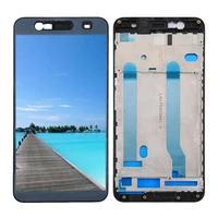 ipartsbuy middle frame bezel with adhesive for asus zenfone 3 max zc520tl x008