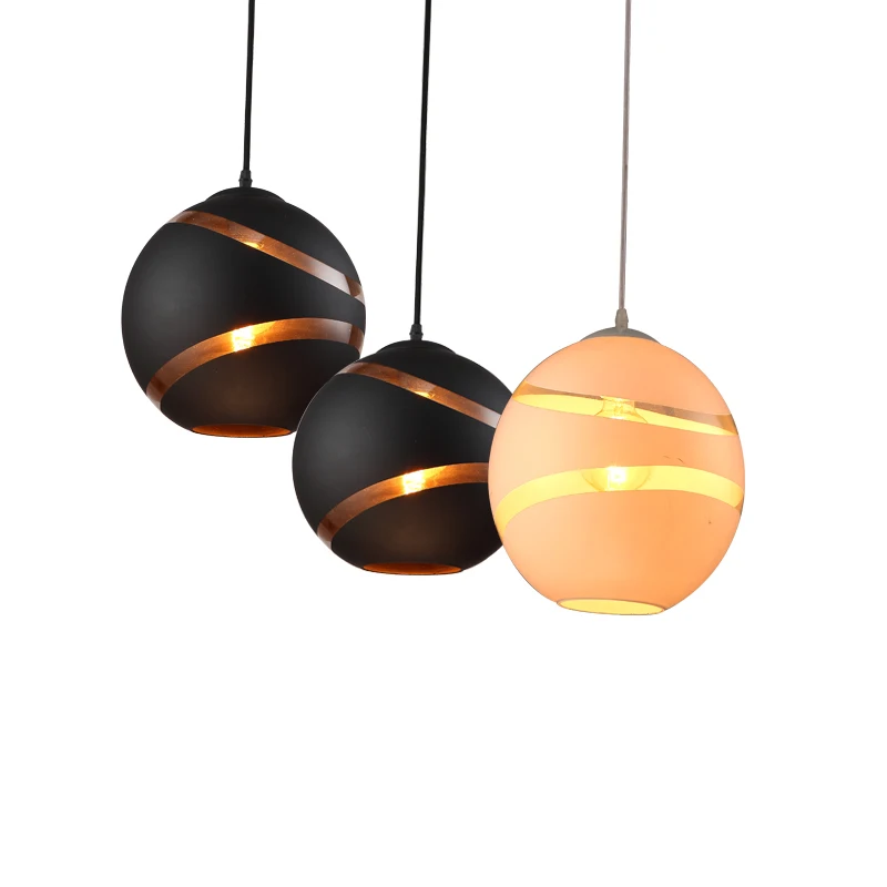 Светодиодная Подвесная лампа в скандинавском стиле декоративный абажур для