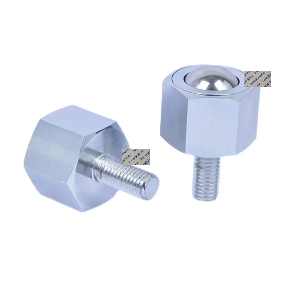 

4 Шт Тяжелые шестигранные болты с шестигранной головкой мячной заклинатель с подключением резьба штока колесный вал переноса заряда стол к...