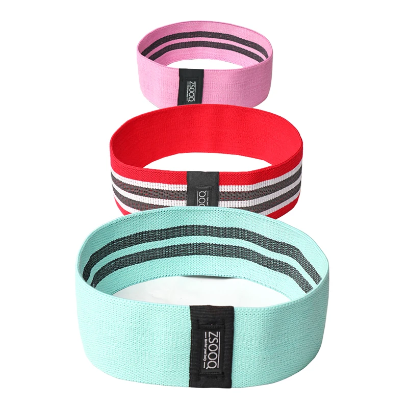 Fitness Hip Loop Resistance Bands Anti-slip Squats Expander Strength Rubber Bands Yoga Gym Training Braided Elastic Bands Sports