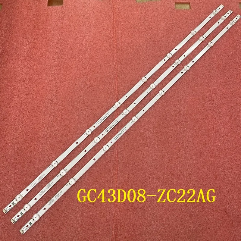 Светодиодная лента для Samsung UN43J5202 UE43J5202 UE43J5272 GC43D08-ZC22AG-13 14 15 17 23 HV430FHD-NLA 303GC430044 303GC430043 |