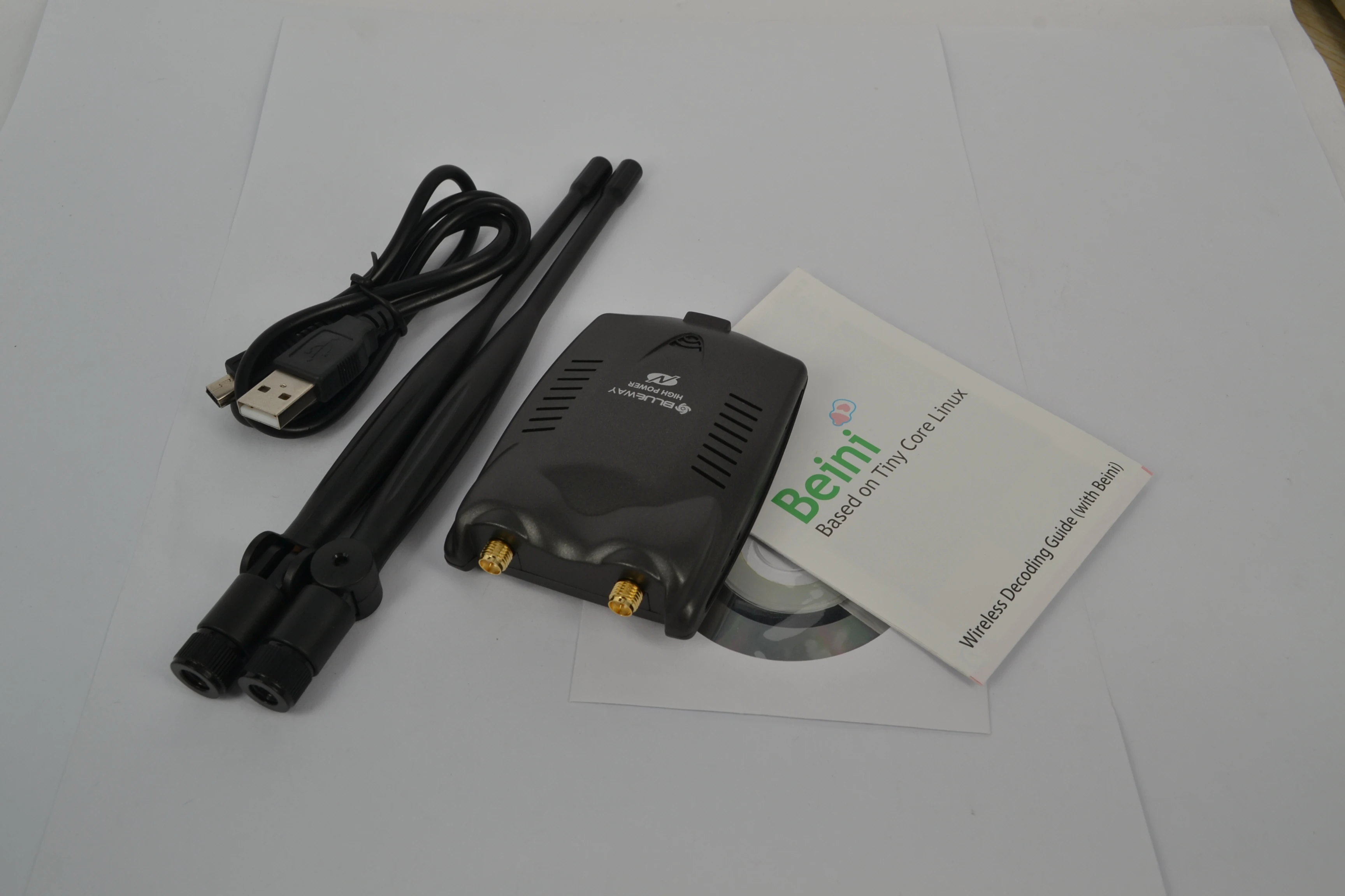 Высокая мощность 3000 МВт USB 2 0 пароль трещин беспроводной BlueWay BT-N9100 Beini бесплатный