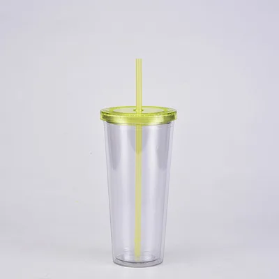 Многоразовая акриловая чашка с двойными стенками 22 унции 700 мл 710 24 звездой | Дом и