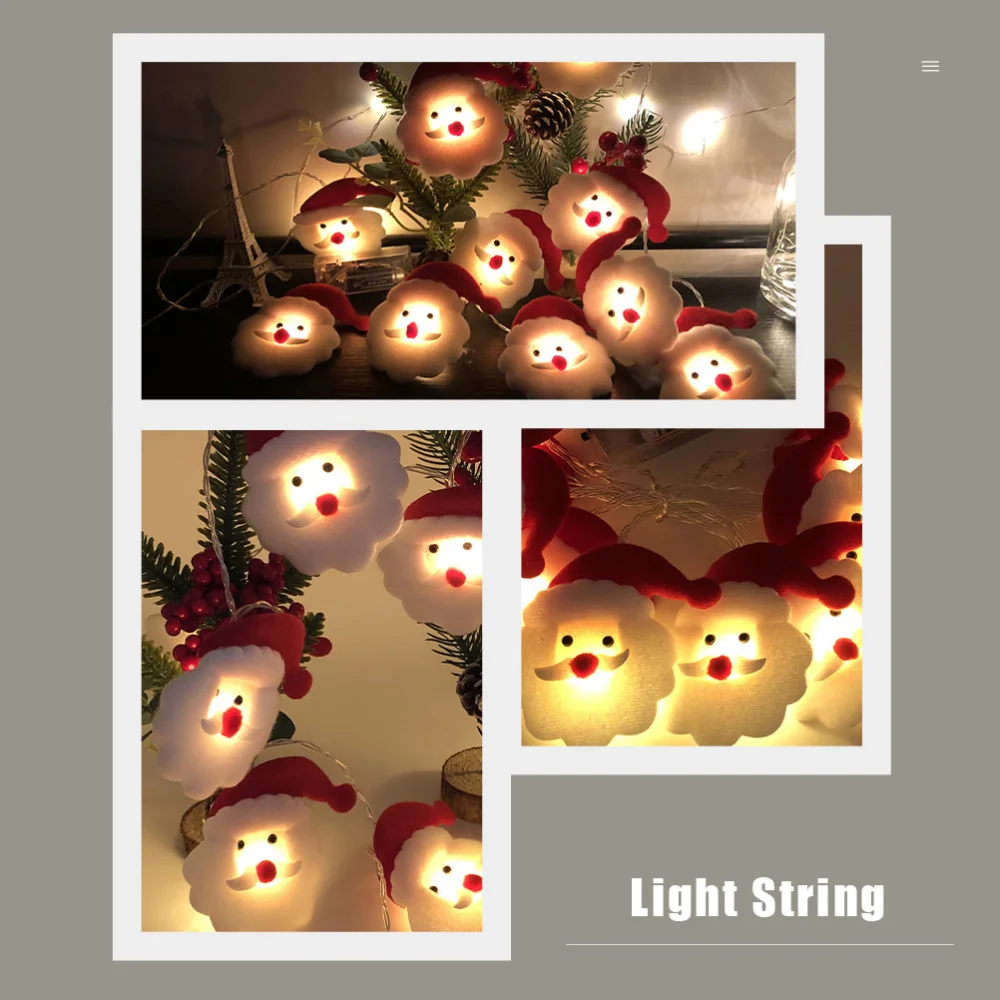 

1Set Christmas Layout Light String Party Festival LED Lights Without Battery