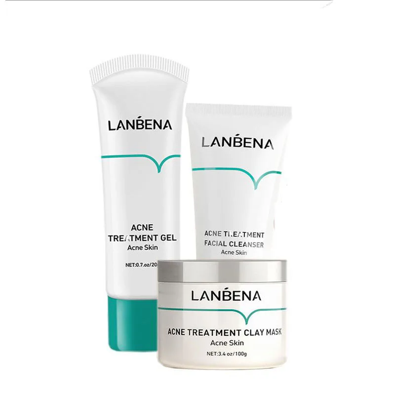 

LANBENA Acne Treatment Serum Facial Cleanser Cleansing Mask Anti Acne Oil Control Remove Acne Marks Inflammation Acne Skin Care