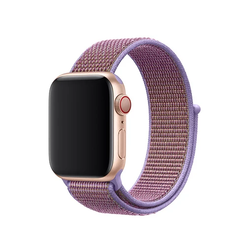 25 Спортивные петли для наручных часов Apple watch, версии 5 4 44 мм 40 мм, ремешок 42 мм, 38 мм, версия наручных часов Iwatch серии 5/4/3/2/1 двухслойного тканого нейлона браслет ремень - Цвет ремешка: 25