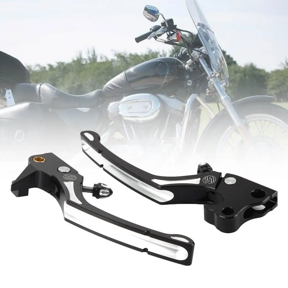 

2Pcs Regulator Levers Sturdy Easy Installation Aluminum Motorcycle Handbrake Clutch Levers for Sportster 2004-2013