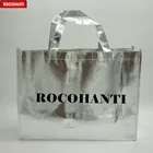 30*40*10 см Заводская Двойная Толстая Высококачественная лазерная пленка нетканые сумки для покупок подарочные сумки для рекламы печать логотипа на заказ