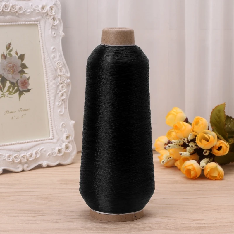 1 шт. конусная Полиэстеровая нить для оверлочной швейной машинки 20 цветов|Нитки