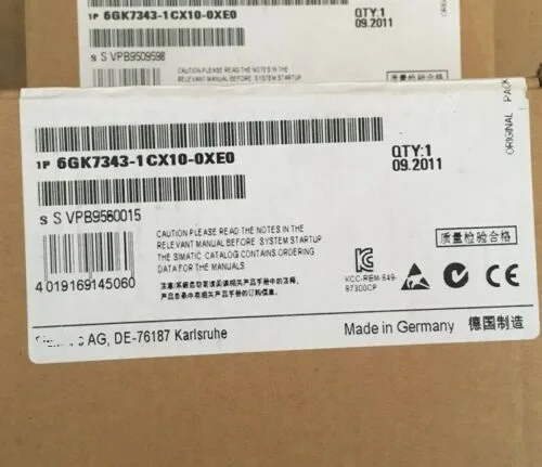 Новый и оригинальный 6GK7343 1CX10 0XE0 6GK7 343 PLC|Контроллер двигателя| |