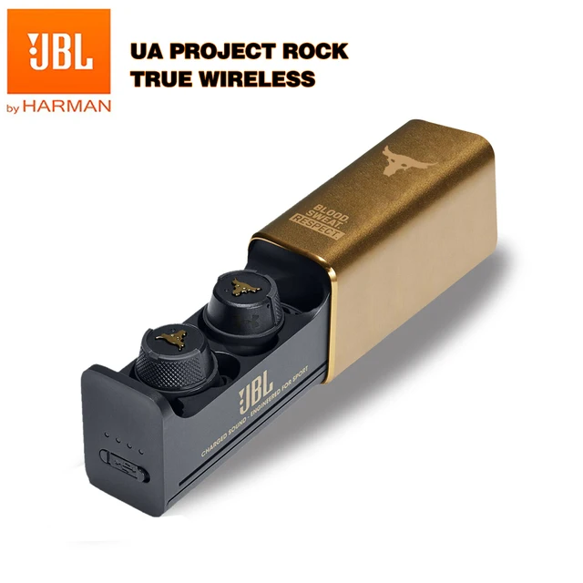 

JBL Ua Project Rock True Wireless Bluetooth Headphone Original In-ear Ipx7 Game Stereo Headsets With Mic Earbuds Sport Earphone