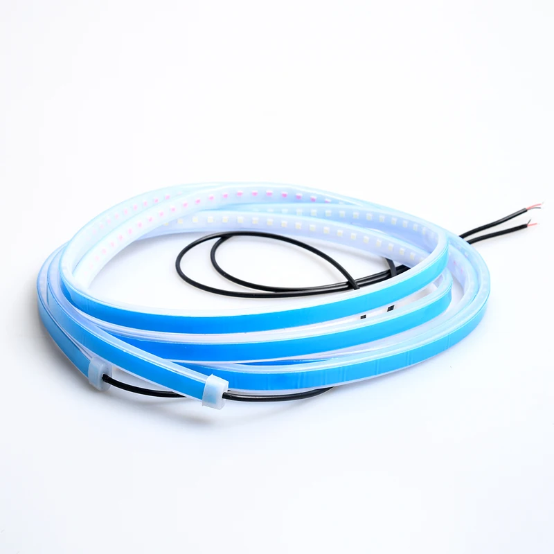 

Red And Blue Flashing Car Led Door Open Strobe Warning Light Anti Rear-End Collision Safety Lamp Magnetic Induction 2021