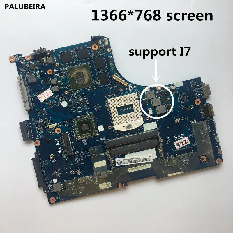 PALUBEIRA VIQY1 NM-A032 для lenovo Ideapad Y510P Материнская плата ноутбука не подходит для экрана 1920*1080 полностью протестирована