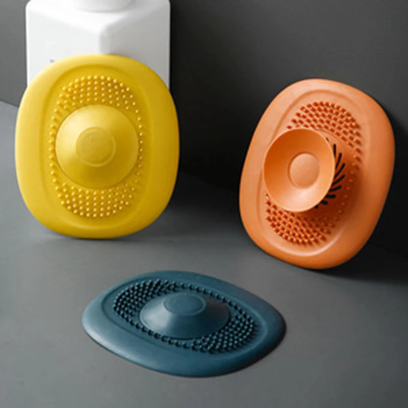 

Drain Hair Filter Bathroom Washbasin Catcher Irregular Pattern Bath Stopper Plug Sink Strainer Kitchen Accessory Dropshipping