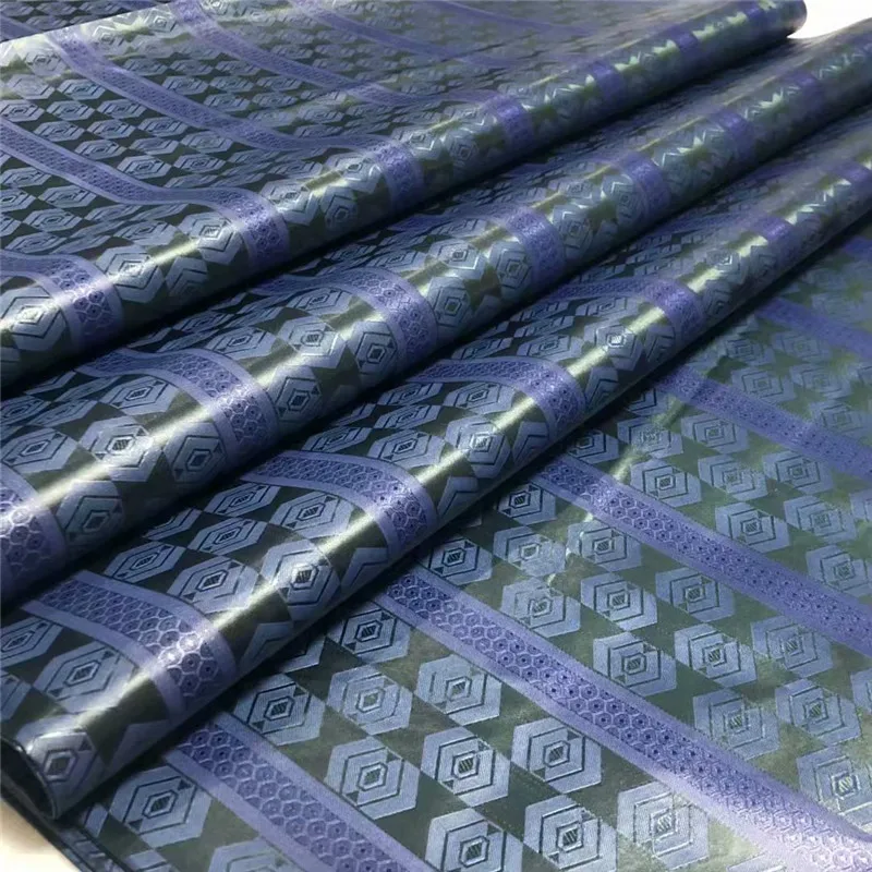 same as picture1 Жаккардовое платье ткань Базен riche brode bazin brode ароматный Базен для мужчин или женщин Ткань 5 ярдов/лот 24L102702 - Цвет: same as picture1