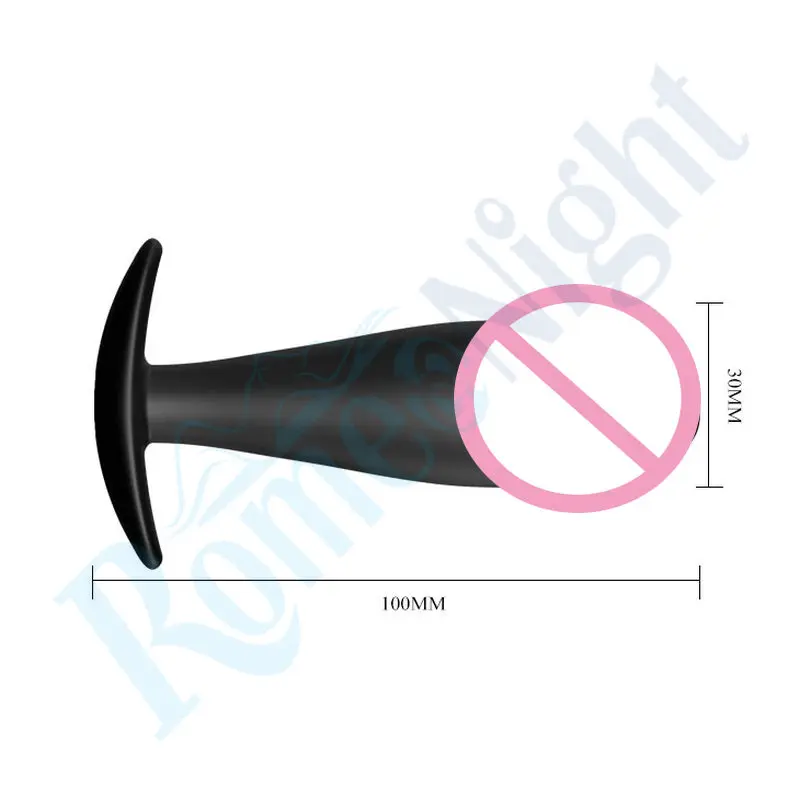 Prettylove Силиконовый водонепроницаемый Анальная пробка фаллоимитатор стимуляция