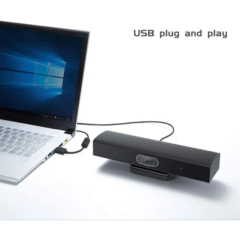 

RETYLY-G95 KING 1080P HD Webcam with Microphone USB Video Conference Webcam Business Conferencing System for Office Meeting