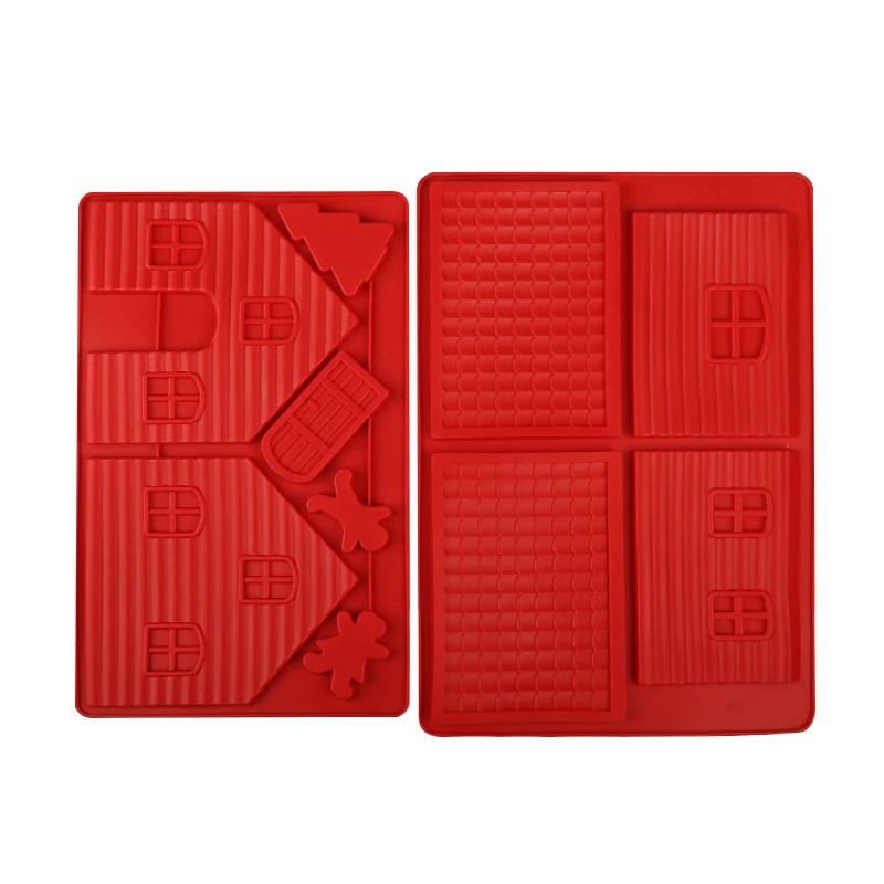 2 шт. домашняя силиконовая форма для выпечки пирожных с шоколадной начинкой