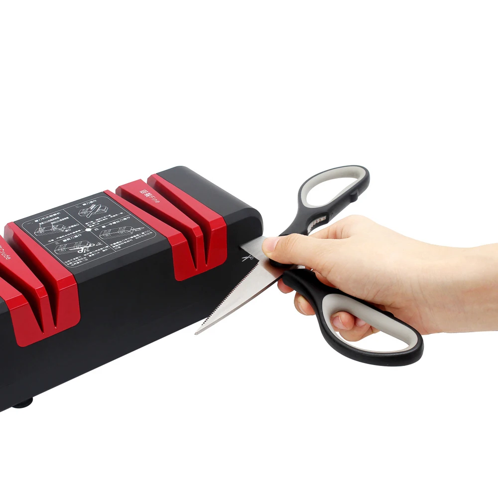 

Intelligent Quick Cut Sharpener Household Electric Kitchen Cutter Grinder Multifunctional Automatic Cut Sharpeners