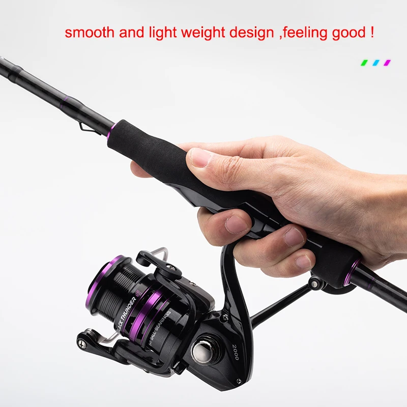 Рыболовная катушка для спиннинга ECOODA черная морская с передаточным числом 6 1 2000