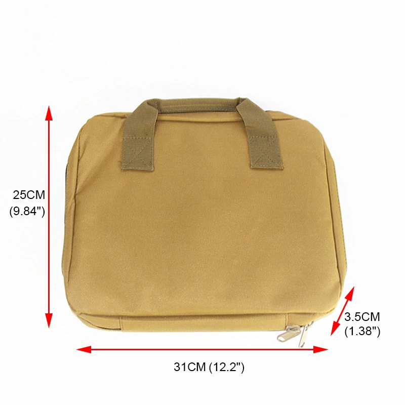 Тактическая Сумка для пистолета Чехол 12 дюймов сумка с журналом портативная