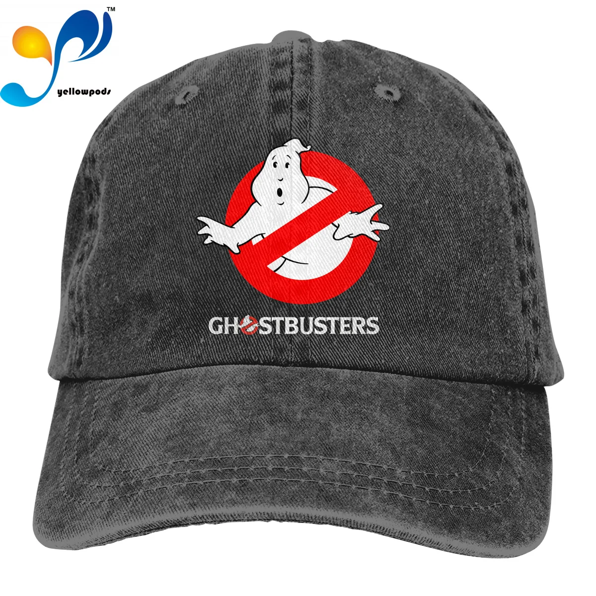 

Fashion Hip hop Washed Baseball Cap Ghostbusters Logo Wild Hat Adjustable Men And Women Outdoor Sun Hats Trucker Caps
