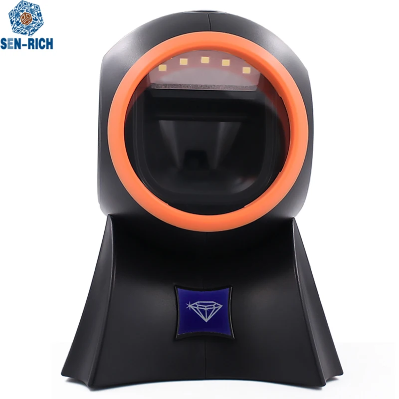 MP8120 IP54 Прочный ручной всенаправленный Настольный супермаркет 1D 2D CMOS qr код сканер