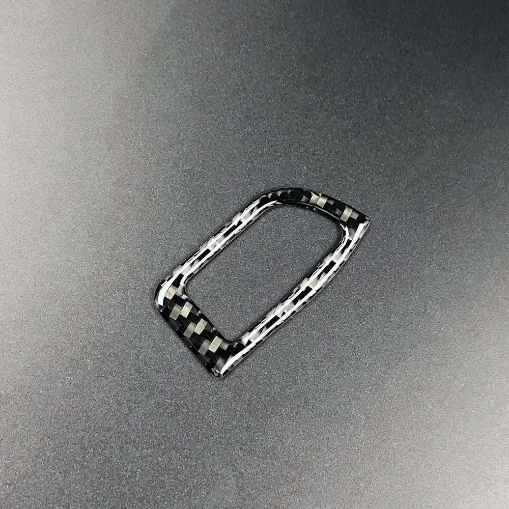 

Carbon fiber car Trunk Open Switch Button Cover Frame Trim For Audi A5 08-16 & A4 B8 09-16