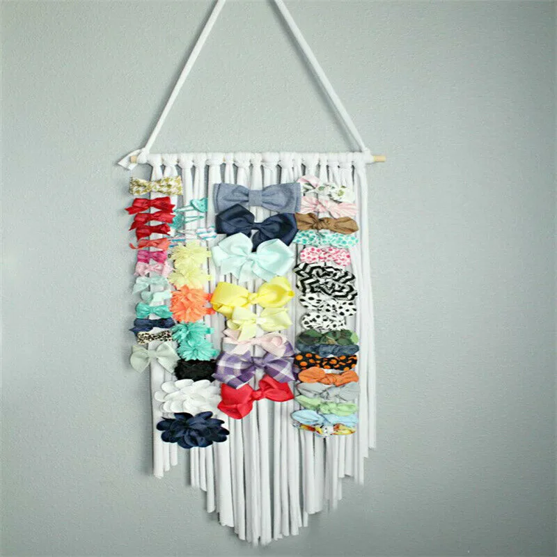 Банты для волос девочек пояс хранения заколка органайзер детские заколки