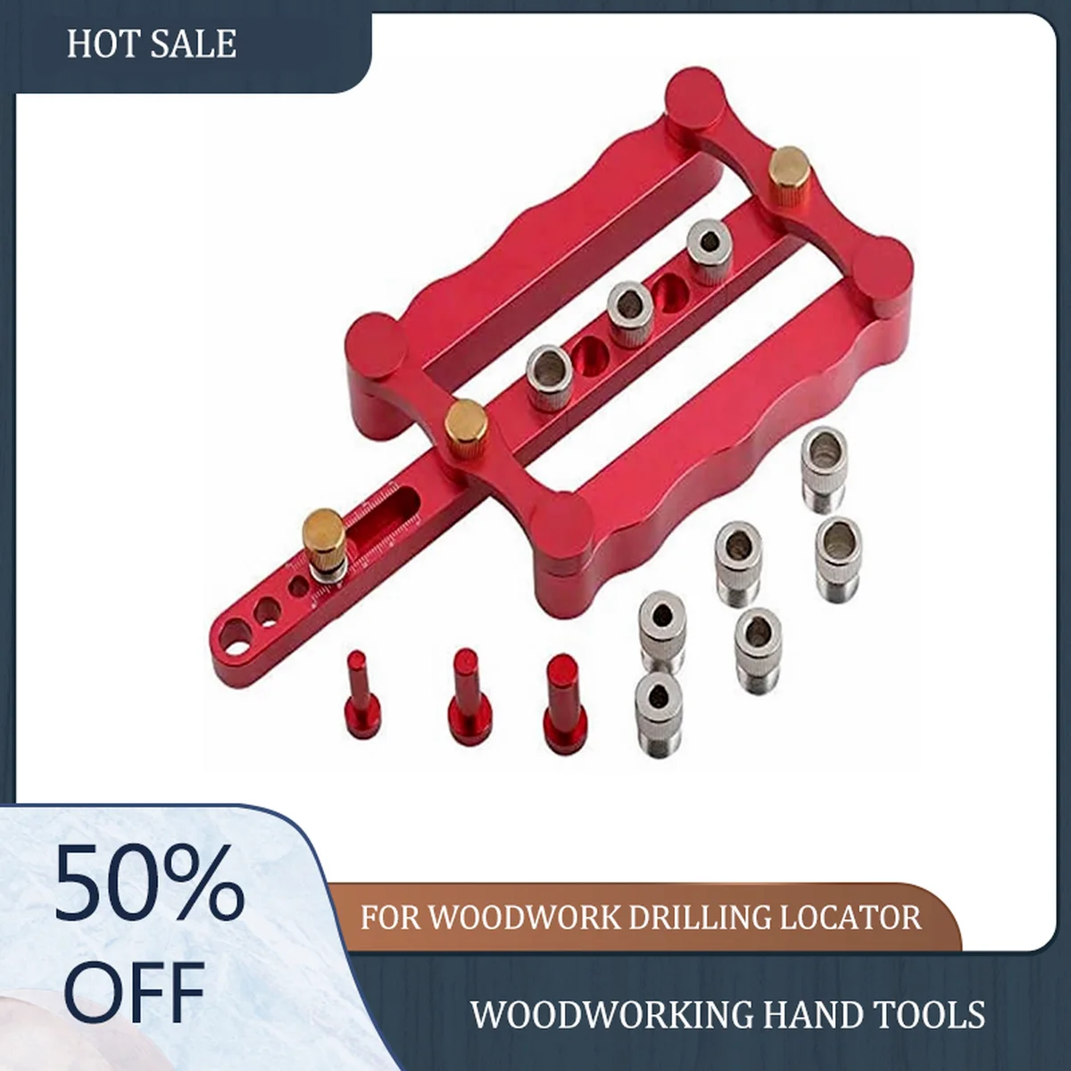 Big Promotion Woodworking Hand Tools for Woodwork Drilling Locator Carpentry Tool Manual Sets Wood Working | Игрушки и хобби