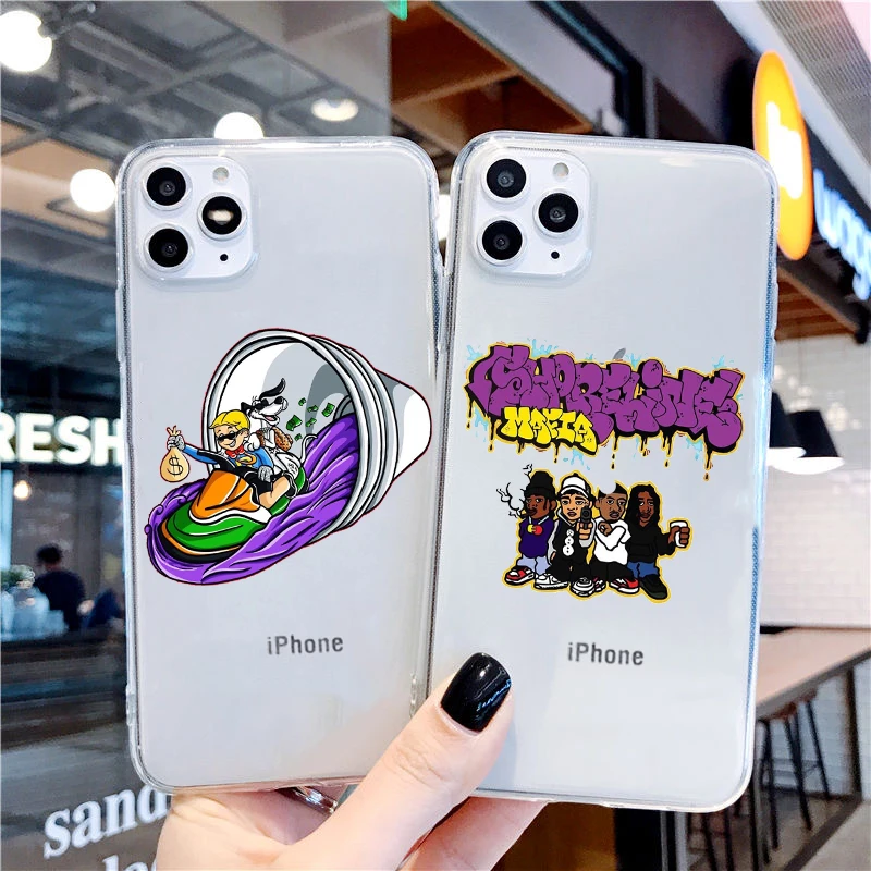 Мягкий силиконовый чехол из ТПУ для iPhone 12pro 11PRO MAX X 6 6S Plus 7 8 XR XS 12mini cover|Бамперы| |