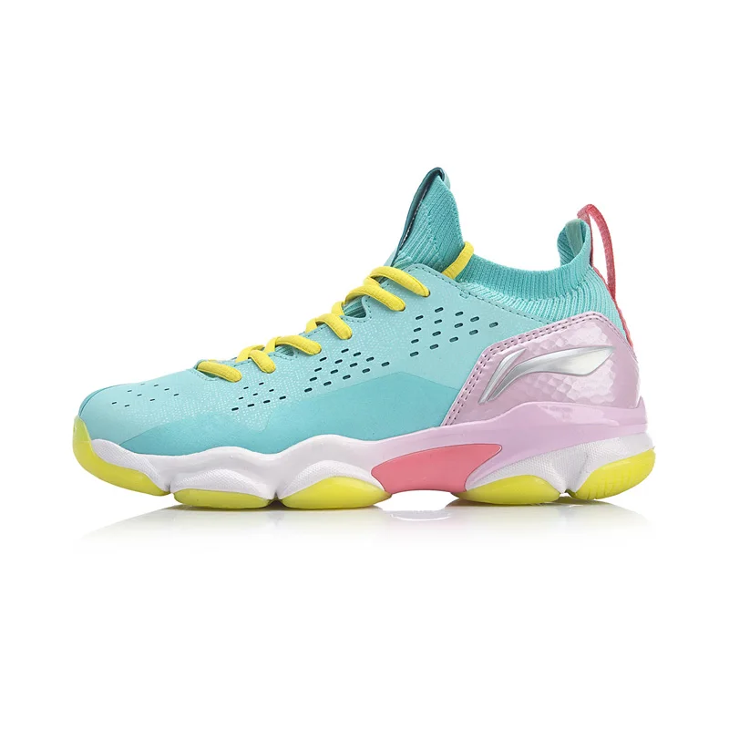 Li-Ning/Женская обувь SONIC BOOM; коллекция 2,0 года; обувь для бадминтона с подкладкой из моно пряжи; спортивная обувь; кроссовки; AYZP002 XYY110 - Цвет: AYZP002-2