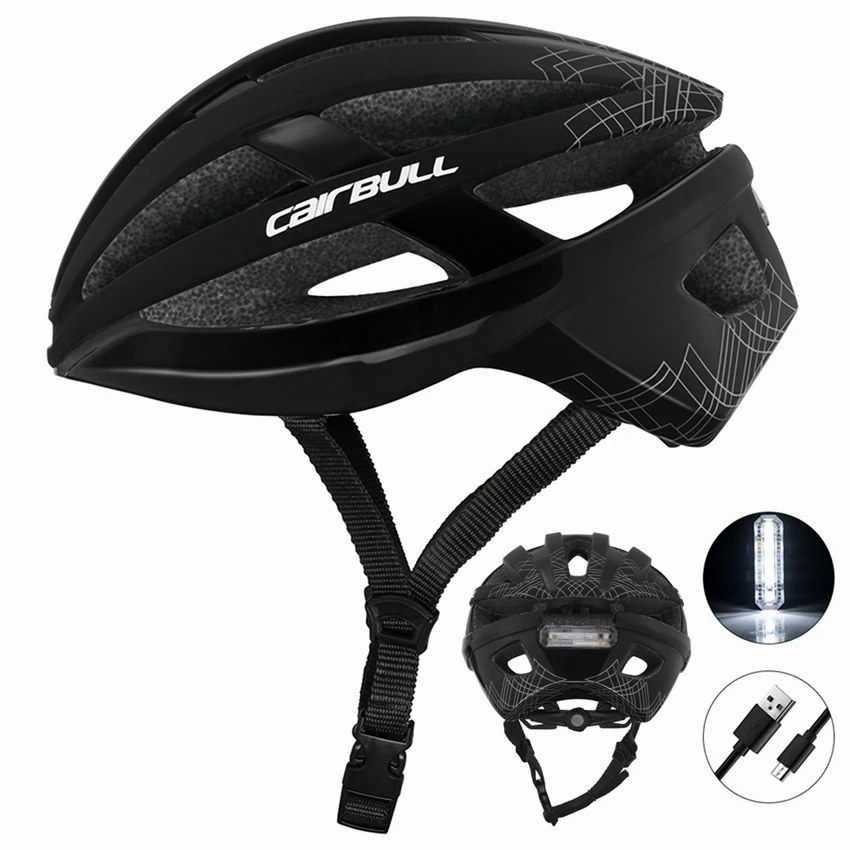 

Stylish Cairbull Cycling Helmets Safe Taillight Goggles Intergrally-molded Bicycle Cap Road Bike MTB Helmet XC Cascos Ciclismo