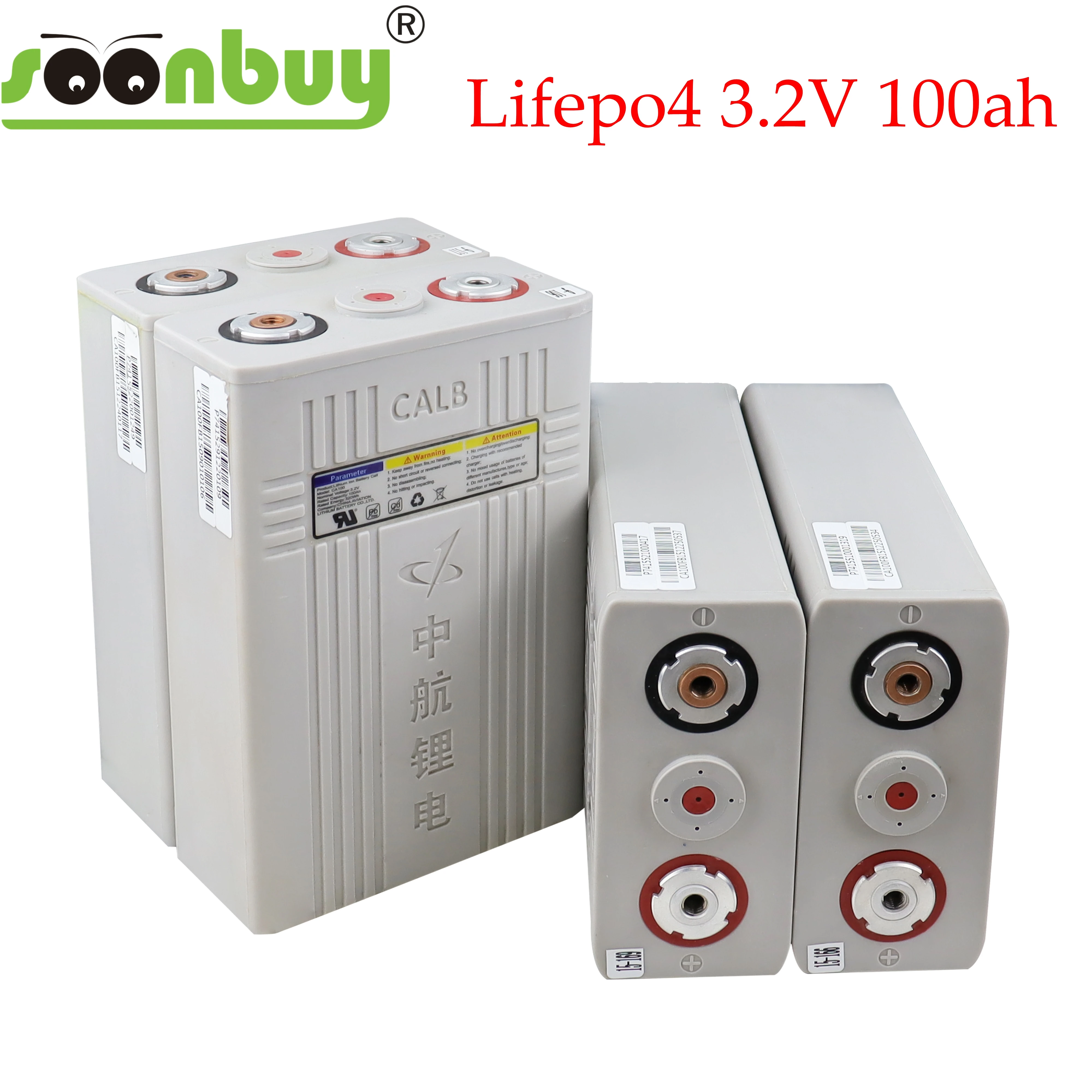 

CALB 3.2V 100AH Grade A lifepo4 Battery Lithium Iron Phosphate CA100 EU US TAX FREE