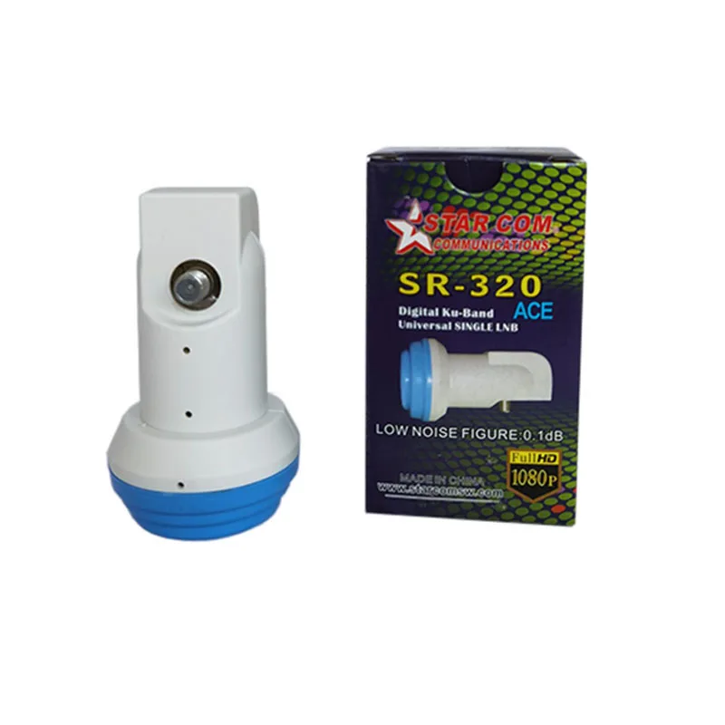 

Universal Ku band single LNBF 10.7 to 12.75 GHz 1 output MINI Full HD digital KU LNB low band high to band satellite receiver TV