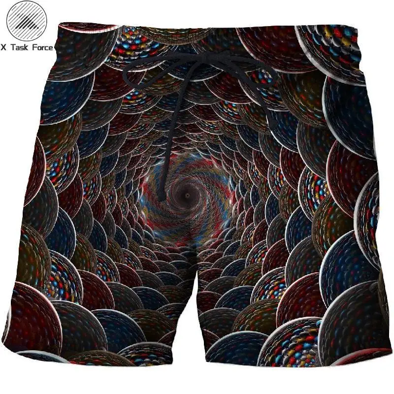 Новинка 2019 пляжные шорты с рисунком аниме Мужские штаны смешные - Цена: 1076.93