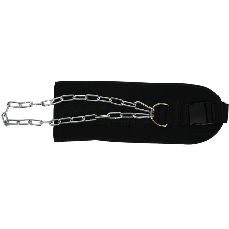

Dip Belt With Chain Gym Belt Pull Up Belt With Buckle For Weightlifting Training Gym Accessories
