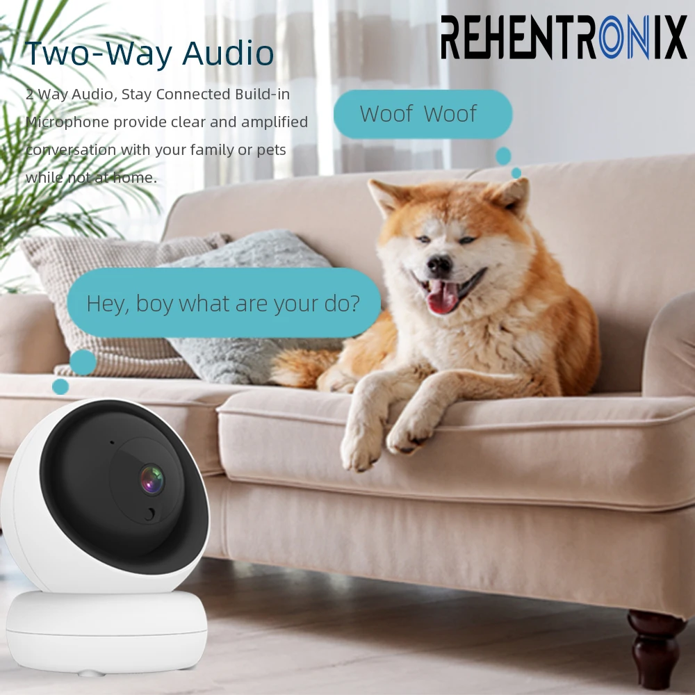 Беспроводная IP-камера с поддержкой Wi-Fi PTZ 1080P