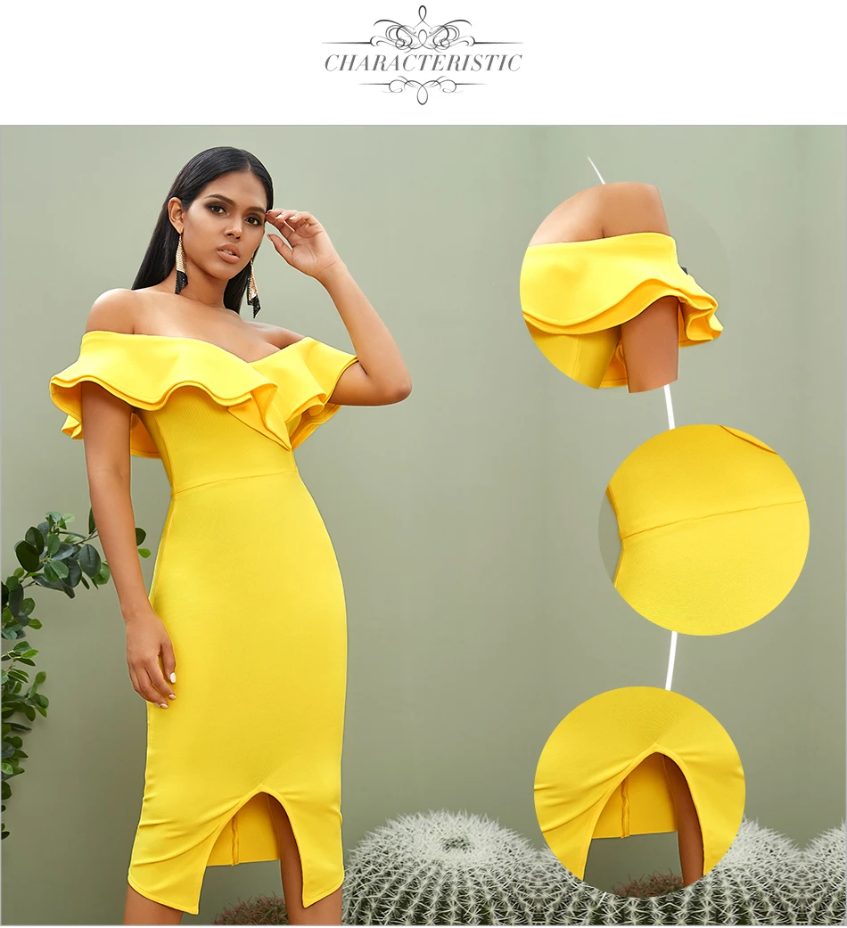 Adyce новое летнее Сексуальное Женское Бандажное платье с открытыми плечами Vestidos с оборками и вырезом лодочкой Клубное платье знаменитостей платье для вечеринок подиума