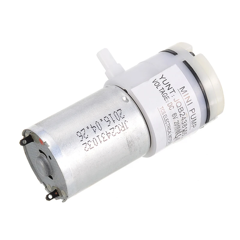 DC 3 V-6 V 5V микро 370 мотор воздушный насос Мини самовсасывающий молокоотсос для аквариума