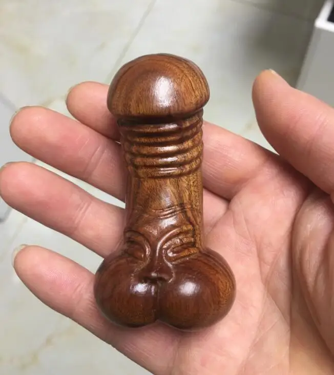 Восточная Ручная работа, Резной орнамент собака старый Самшит NETSUKE