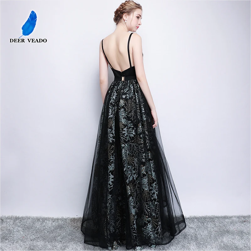 Женское вечернее платье с V образным вырезом|v neck prom dresses|prom dressesprom dress open back |