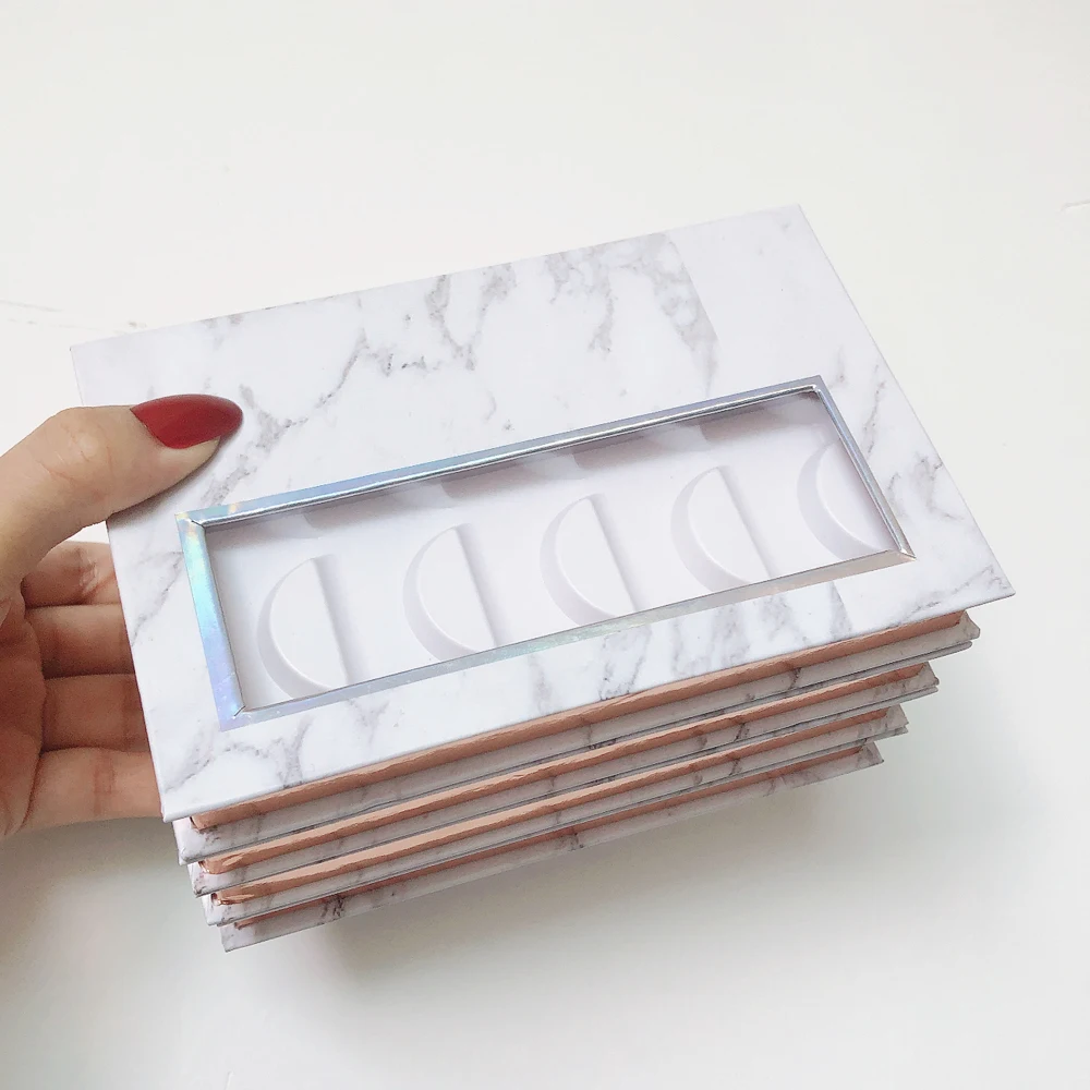 

Wholesale 5pair Lash Book Eyelash Packaging Box Lash Boxes Package Custom Personalize Logo Mink Lashes Case Business Bulk Vendor