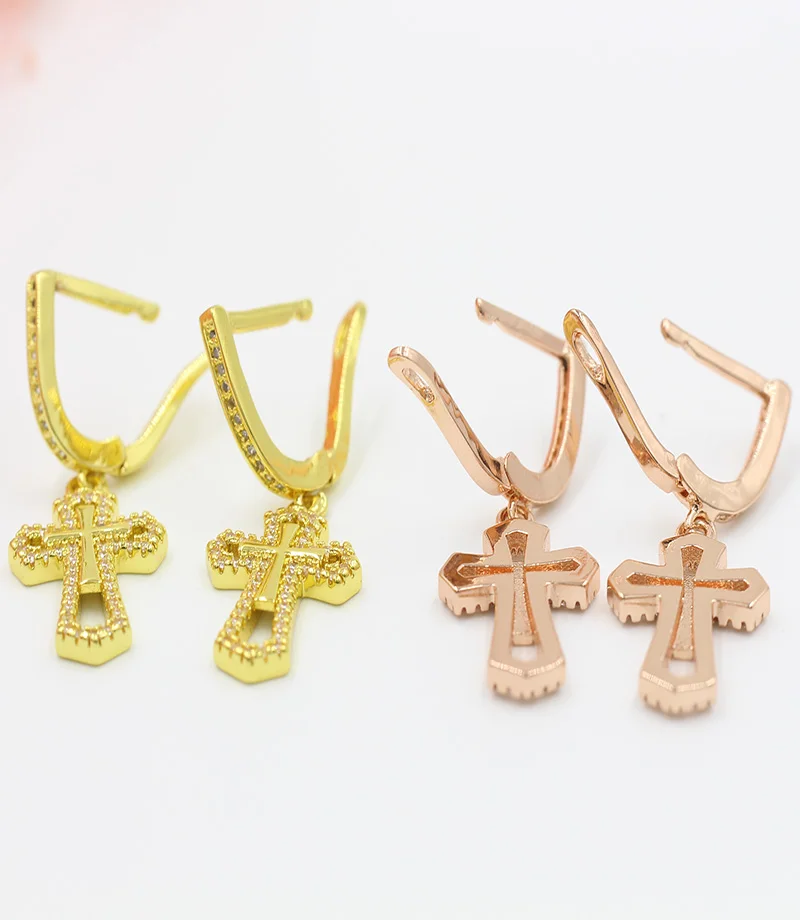 Женские золотистые серьги кисточки с цирконом в богемном стиле|Серьги-кольца| |