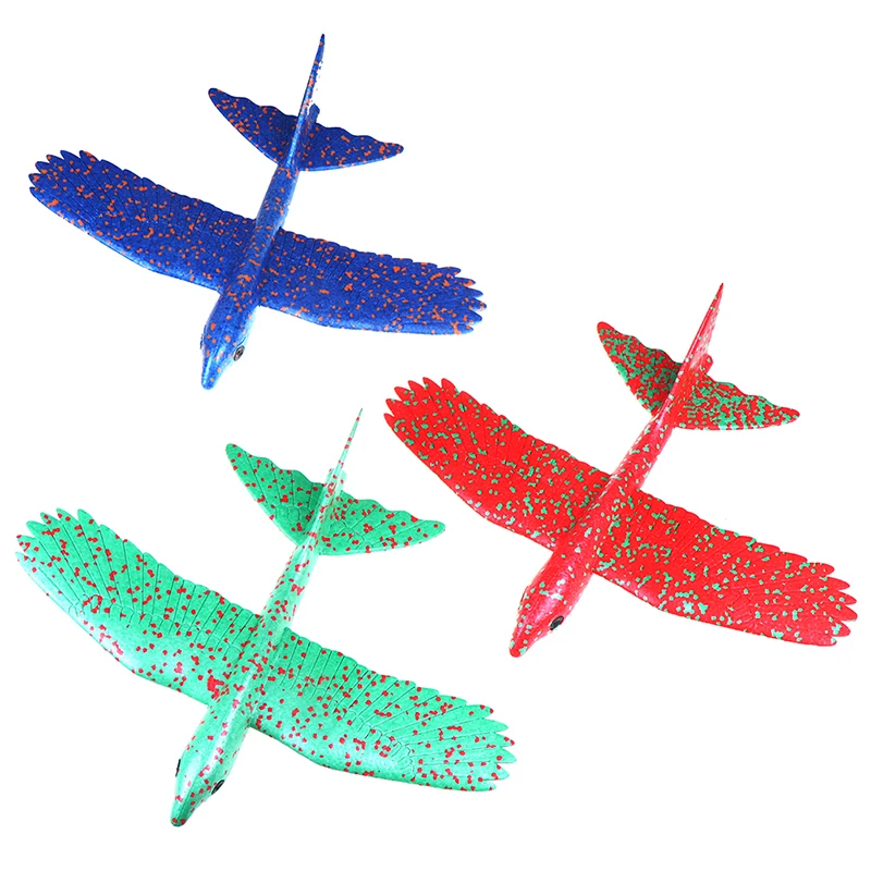 Самодельный ручной Летающий Планер для детей модель самолета из пенопласта