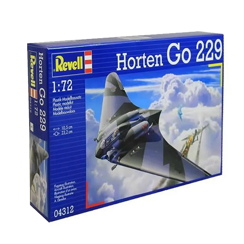 

REVELL 1/72 Germany Horten Go 229 Airplane model Assemble Model Airplane model #04312